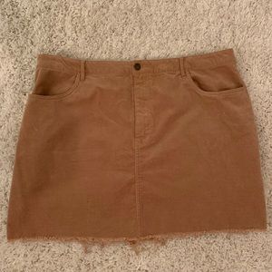 Corduroy forever 21 skirt